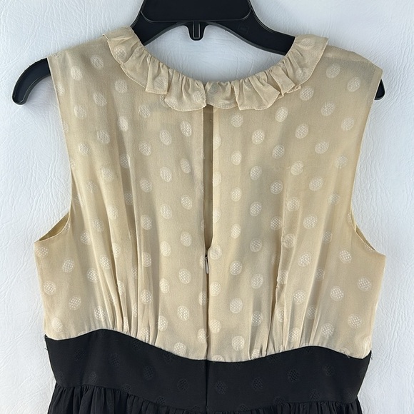 MILLY Chiffon Ruffled Sleeveless Dress, 4 - Picture 7 of 11